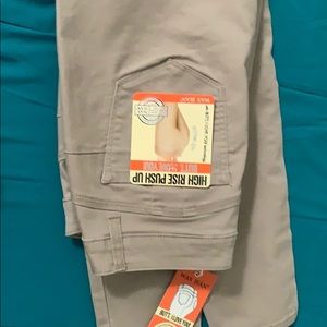 High Rise Khaki Jean